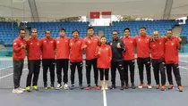 Hadapi Vietnam, Tim Piala Davis Indonesia Siap Tempur
