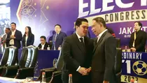 Pidato Perdana sebagai Ketum PSSI, Erick Thohir: Kita Belum Menang