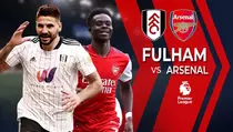 Fulham vs Arsenal: Gabriel Jesus Cadangan, Ini Susunan Pemain Kedua Tim