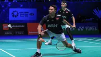 Malaysia Masters 2023: Kejutan, Fajar/Rian Tersingkir di Babak 32 Besar