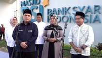 Diresmikan Erick Thohir, Masjid BSI Bakauheni Jadi Destinasi Wisata Religi Terintegrasi