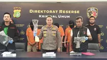 4 Perampok Nasabah Bank di Bekasi Ternyata Residivis
