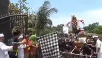 Warga Hindu di Sidoarjo Rayakan Nyepi dan Gelar Pawai Ogoh-ogoh