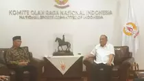 Datangi KONI Pusat, Plt Menpora Bahas PON 2024 hingga Pembinaan Atlet