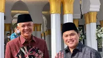 Kepincut Rekam Jejak, Politisi PDIP Doakan Erick Thohir Jadi Cawapres Ganjar Pranowo
