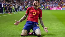 Kualifikasi Euro 2024: 2 Gol Telat Debutan Joselu Antar Spanyol Hantam Norwegia