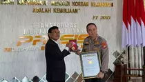 Polda Metro Jaya Raih Penghargaan MURI Atas Pengungkapan 277 Kilogram Sabu