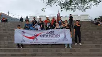 Suporter dan Mahasiswa di Sukabumi Gelar Aksi Pita Hitam Batalnya Piala Dunia U-20