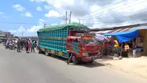 Ditubruk Truk Ekspedisi Ugal-ugalan, Pasturi di Kendari Alami Patah Kaki