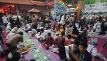 Kegiatan Buka Bersama di Vihara Dhanagun Libatkan Tokoh Lintas Agama