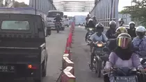 Seminggu Jelang Lebaran, Perbaikan Jembatan Pemali di Pantura Belum Rampung
