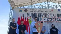 DKI Berangkatkan 13.541 Pemudik Gratis dengan Tujuan 19 Kota dan Kabupaten