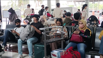Arus Mudik di Bandara Soekarno Hatta Mulai Berkurang