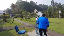 Observatorium Bosscha Siapkan 5 Teleskop untuk Pantau Gerhana Matahari Hibrida