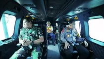 Kapolri-Panglima TNI Pantau Arus Mudik di Tol Jakarta-Merak hingga Bakauheni