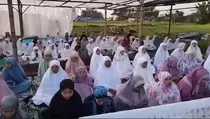 Di Tengah Keterbatasan, Warga Penyintas Gempa Cianjur Gelar Salah Idulfitri
