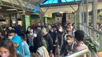16.735 Orang Pemudik Berangkat dari Stasiun Wilayah Daop 8 Surabaya Saat Hari H Lebaran