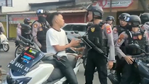 Mengganggu Salat Id, Kerumunan Balap Liar di Makassar Dibubarkan Polisi