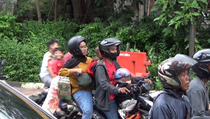 Arus Balik Lebaran, Ribuan Pemudik Motor Padati Jalan Raya Kalimalang