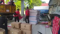 Kemensos Salurkan Bantuan Logistik untuk Korban Gempa Mentawai