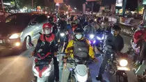 Arus Balik Lebaran , Pemudik Motor 