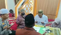 Terjerat Kasus Narkoba, Tahanan Menikah di Masjid Mapolsek Tegalsari