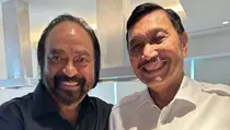 Bertemu Surya Paloh, Menko Luhut Akui Bahas Capres 2024