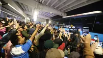 Sambut Timnas Sepak Bola, Bandara Soekarno-Hatta Bak Lautan Manusia