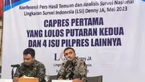 Survei Terbaru LSI: Ganjar dan Prabowo Bersaing Ketat, Anies Tertinggal Dua Digit