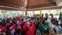 Jaringan Militan Ganjar Gelar Deklarasi di Rumah Masa Kecil Bung Karno di Blitar