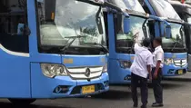 8 Unit Bus Damri Dinyatakan Layak Untuk Angkutan Haji 2023