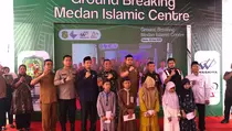 Waskita Groundbreaking Pembangunan Medan Islamic Centre