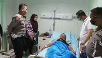 Kecelakaan Lalu Lintas, Tukang Bakso Tersiram Kuah Panas di Semarang