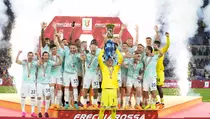 Lautaro Martinez Antar Inter Milan Juara Coppa Italia