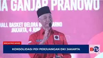 Hadiri Konsolidasi PDIP DKI Jakarta, Ganjar: Mega Guru Politik Saya, Jokowi Mentor Saya