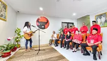 Ini Reaksi Megawati Saat Dengar Lagu Ganjar Siji, Ganjar Kabeh