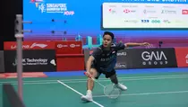 Kalah Ke-12 Kalinya Lawan Axelsen, Ginting Hanya Runner-up Indonesia Open