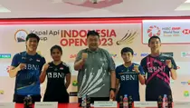 Indonesia Open 2023 Digelar Besok, 240 Pebulutangkis Dunia Siap Bertarung