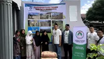 Santri Dukung Ganjar Padang Gelar Aksi Peduli Ponpes