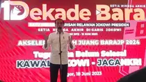 Hadiri Perayaan Ultah Ke-10 BaraJP, Jokowi Ulangi Sikap Dukung Ganjar Pranowo
