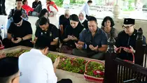 Ditemani Politisi PDIP, Mantan Panglima TNI Andika Perkasa Ziarah ke Makam Bung Karno
