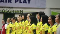 Tundukkan India, Timnas Voli Indonesia Lawan Taiwan di Semifinal AVC Challenge Cup