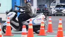 Tingkatkan Kemampuan Personil, Lantas Polda NTB Gelar Lomba Safety Riding