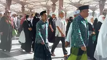 Hari Ini 6.692 Jemaah Tiba di Madinah, Langsung Padati Nabawi