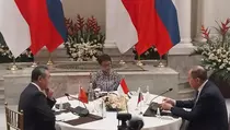 RI Pimpin Pertemuan Trilateral dengan Tiongkok dan Rusia