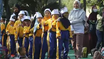 Peringati HAN, Anak dan Orang Tua Kompak Ikuti Kompetisi Permainan Tradisional