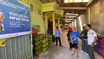 Satgas Pangan Blitar Sidak Gas LPG 3 Kg, Pertamina Tambah 560 Tabung Gas Melon
