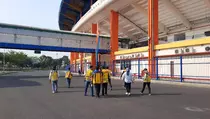 Jelang Cek Kelayakan oleh FIFA, Stadion Si Jalak Harupat Disterilkan