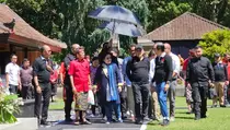 Wayan Koster Sambut Kunjungan Megawati ke Kebun Raya Candikuning