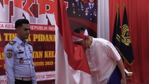 Eks Sekretaris FPI Munarman Ikrar Setia NKRI di Lapas Salemba